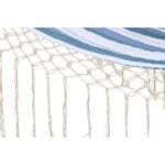 Αιώρα DKD Home Decor Ρίγες Μπλε Λευκό (200 x 100 x 5 cm)