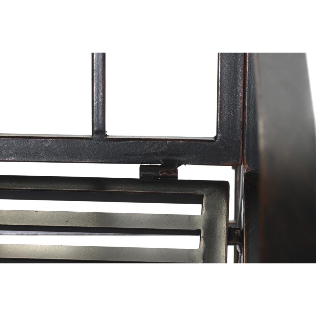 Κουνιστή Καρέκλα DKD Home Decor Μαύρο Μέταλλο Αλουμίνιο 63 x 89 x 92 cm