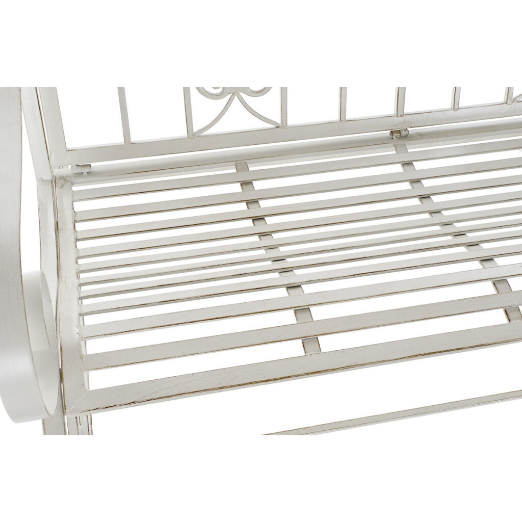 Κουνιστή Καρέκλα DKD Home Decor Μέταλλο Αλουμίνιο Λευκό (118 x 90 x 92 cm)