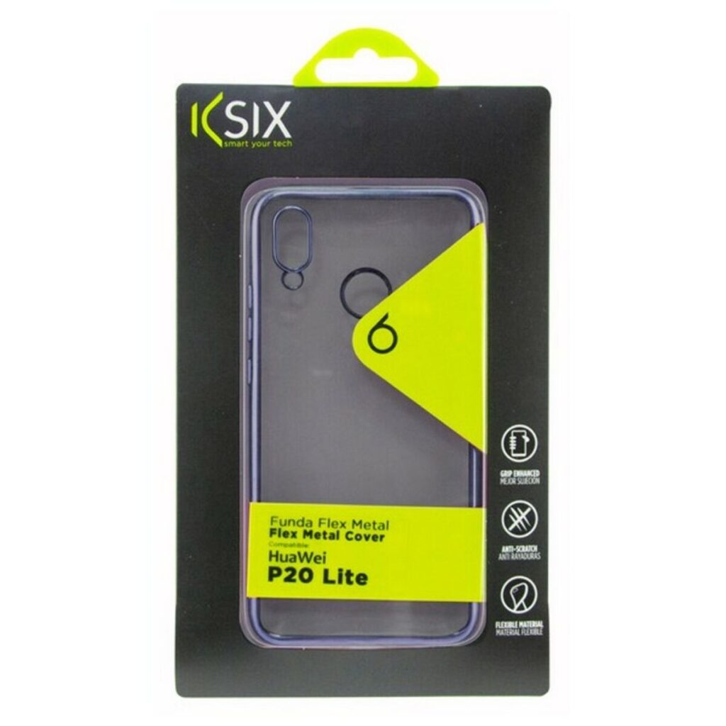 Κάλυμμα Κινητού Huawei P20 Lite KSIX Flex Metal TPU Ευέλικτο