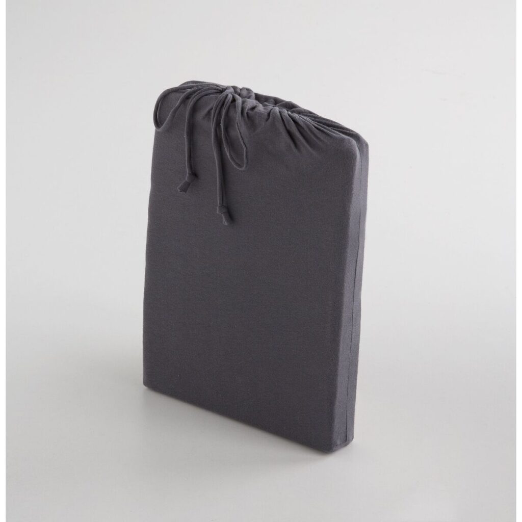 Τοποθετημένο κάτω φύλλο Naturals ELBA Σκούρο γκρίζο 105 x 190/200 cm (Kρεβάτι 105 εκ)