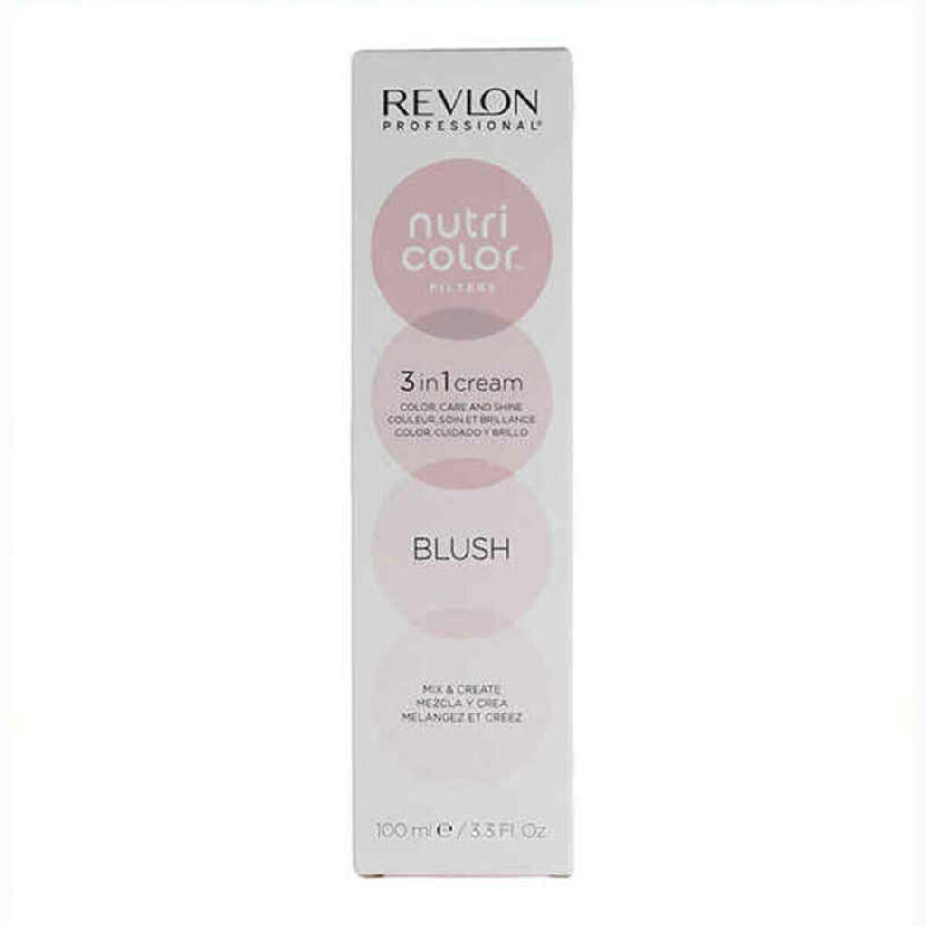 Μόνιμος Χρωματισμός σε Κρέμα Revlon Nutri Color Blush 3-σε-1 Μίξερ (100 ml)