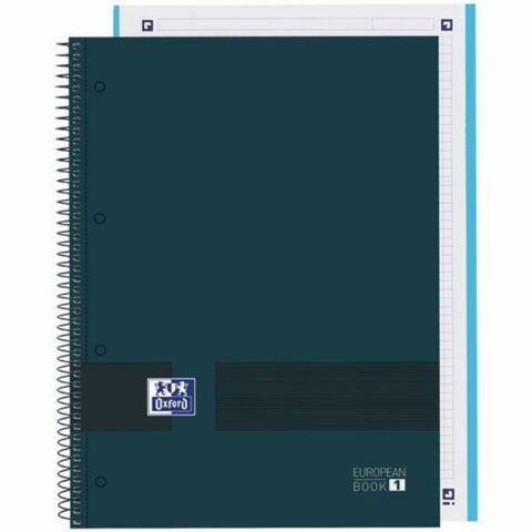 Φορητό υπολογιστή Oxford European Book Write&Erase Μπλε A4 80 Φύλλα 5 Μονάδες