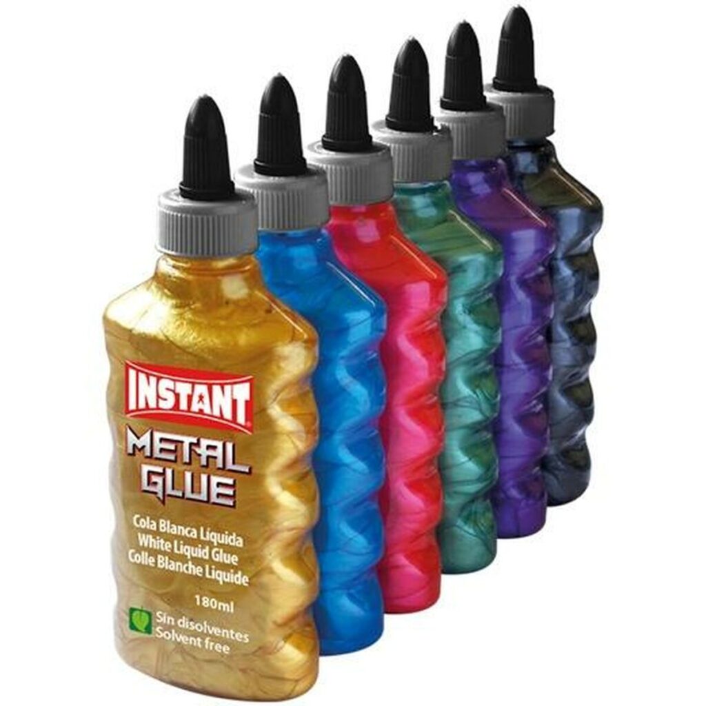 Άμεση Κόλλα  INSTANT Metal Glue Πολύχρωμο x6
