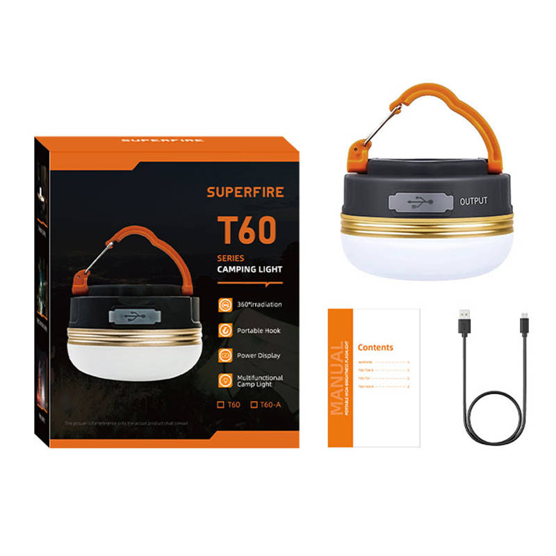 Camping lamp Superfire T60