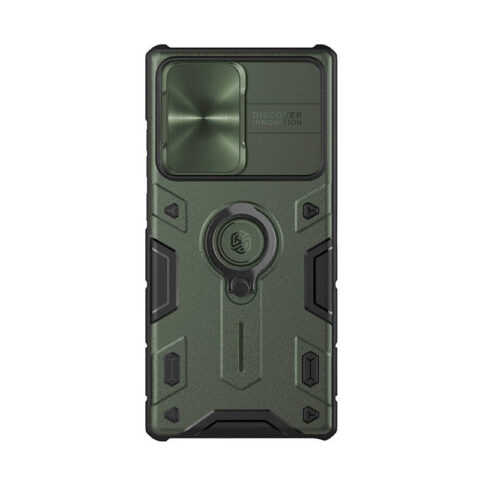Case CamShield Armor for Samsung Galaxy S22 Ultra (Dark green)