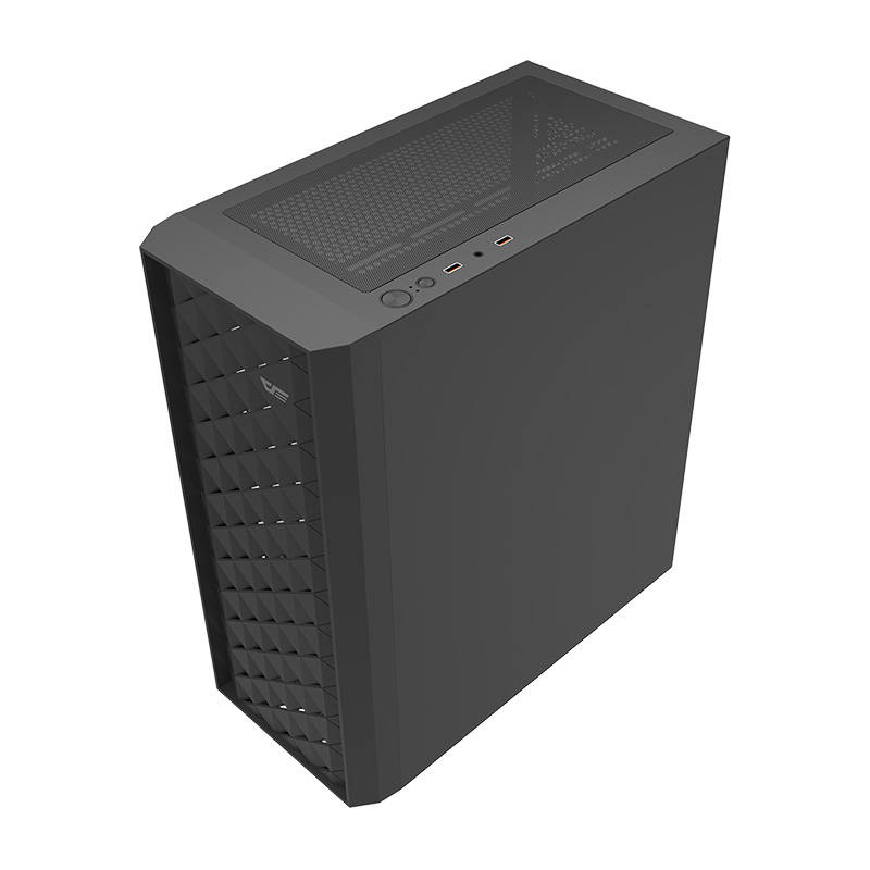 Computer case Darkflash DK351 + 4 fans (black)