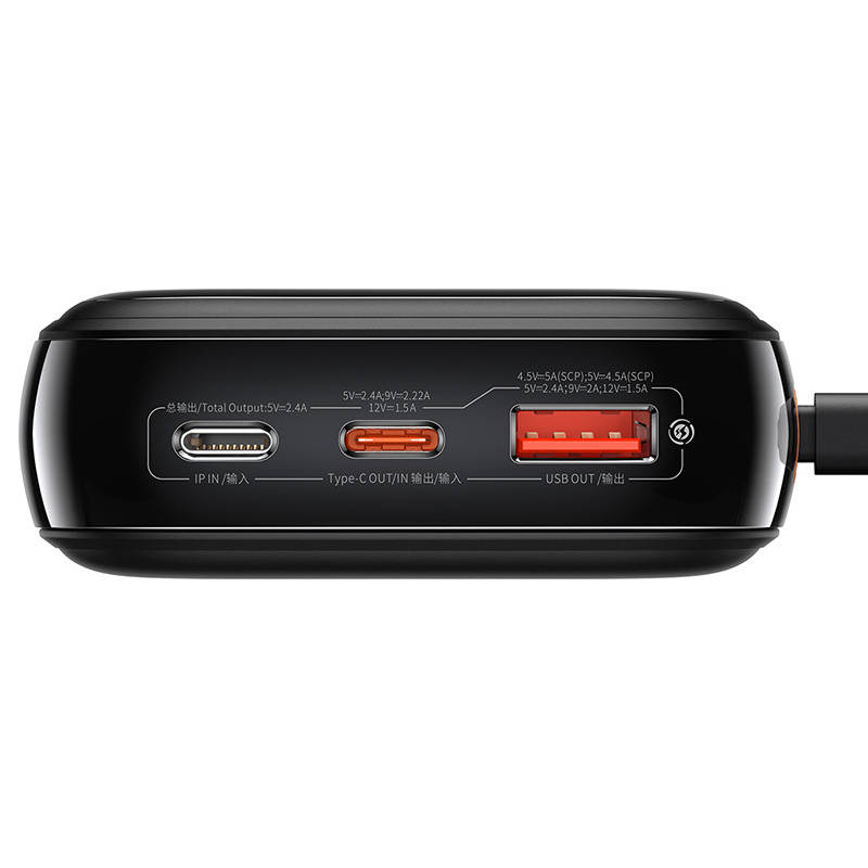 USB-C port and USB 20000mAh