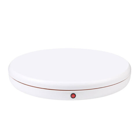 Rotating display stand Puluz 45 cm (white)