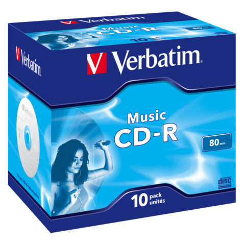 CD-R Verbatim Music x10 80' 700 MB 16x (x10)