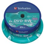DVD-RW Verbatim    25 Μονάδες Πολύχρωμο 4
