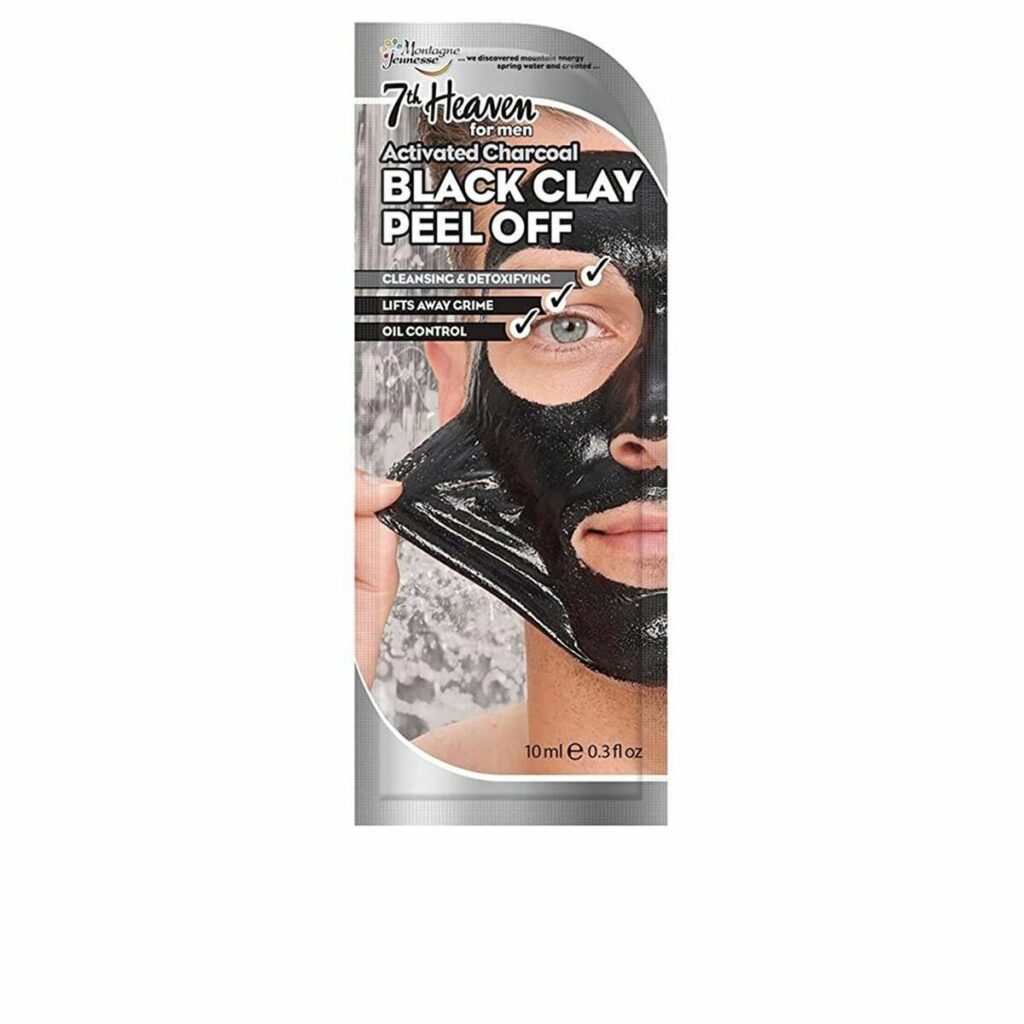 Μάσκα Απολέπισης 7th Heaven For Men Black Clay Άργιλος 10 ml (10 ml)