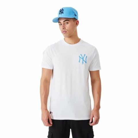 Ανδρική Μπλούζα με Κοντό Μανίκι New Era League Essentials New York Yankees.