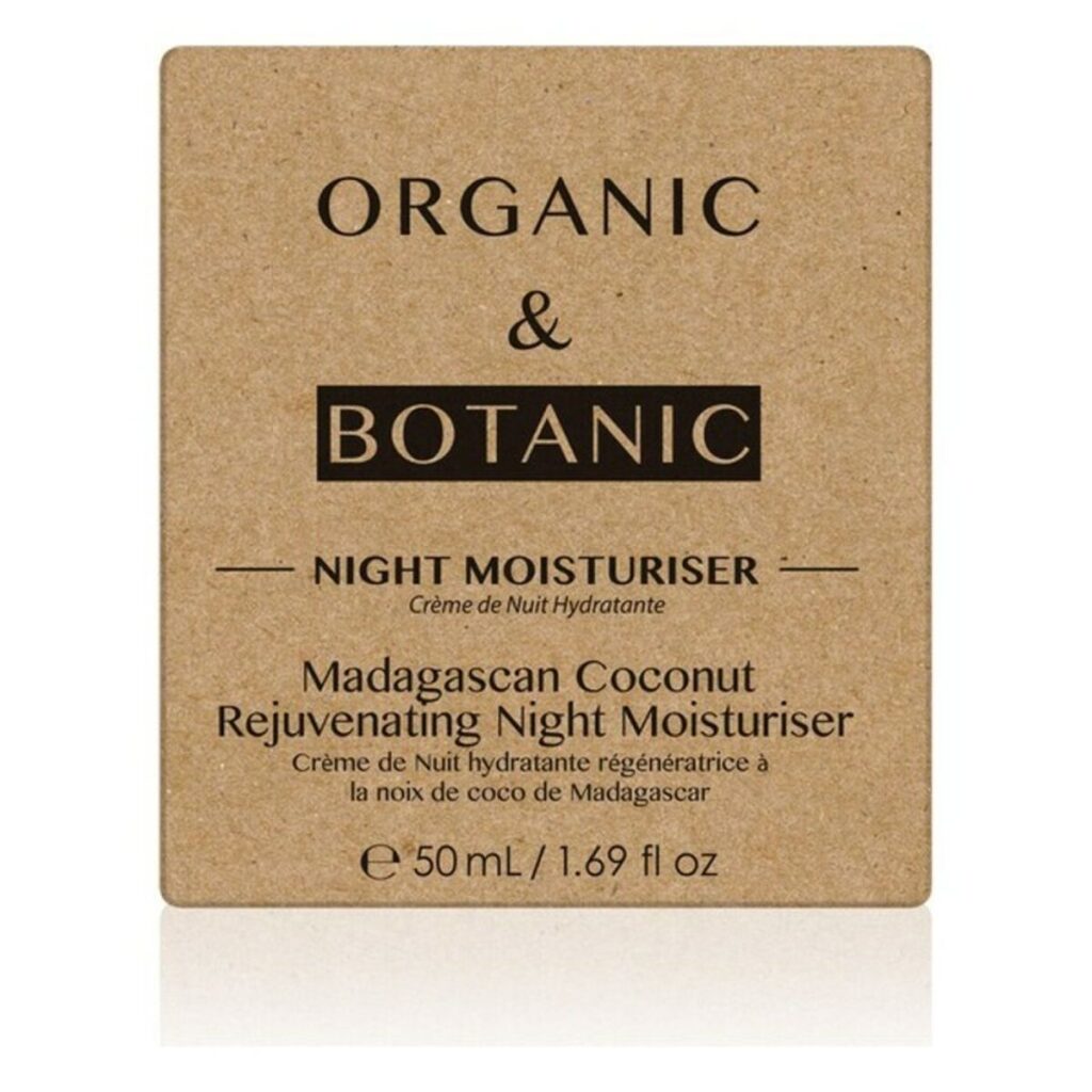 Κρέμα Νύχτας Madagascan Coconut Organic & Botanic (50 ml)