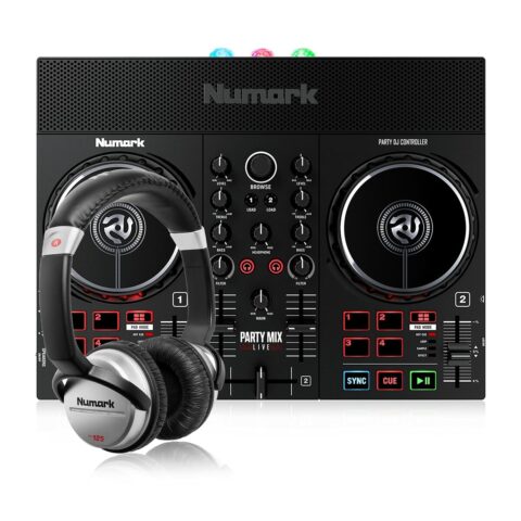 DJ ελέγχου Numark Party Mix Live + HF 125