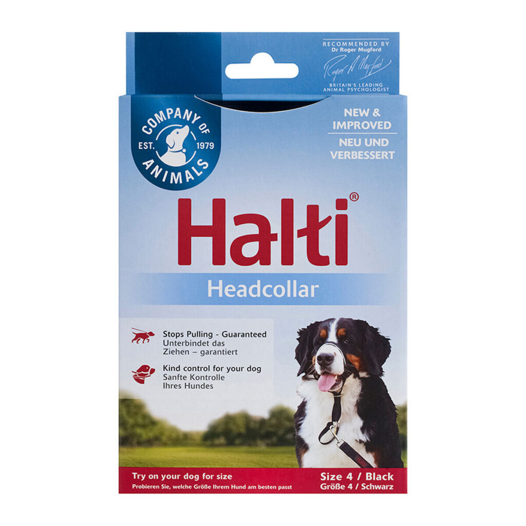 Κολάρο Εκπαίδευσης Σκύλων Company of Animals Halti Μαύρο Ρύγχος (46-62 cm)
