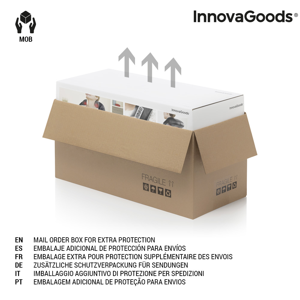 Φορητό γραφείο με δίσκο αποθήκευσης Larage InnovaGoods