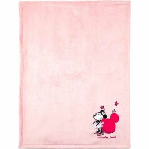 Κουβέρτα Disney Ροζ Minnie Mouse (75 x 100 cm)