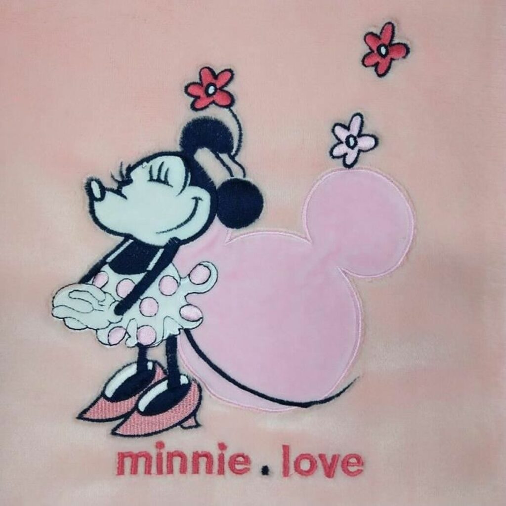 Κουβέρτα Disney Ροζ Minnie Mouse (75 x 100 cm)