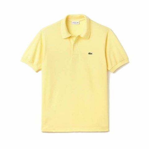 Ανδρική Μπλούζα Polo με Κοντό Μανίκι Lacoste Κίτρινο