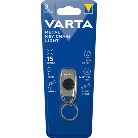 Μπρελόκ Φακός LED Varta Metal Key Chain Light 15 lm