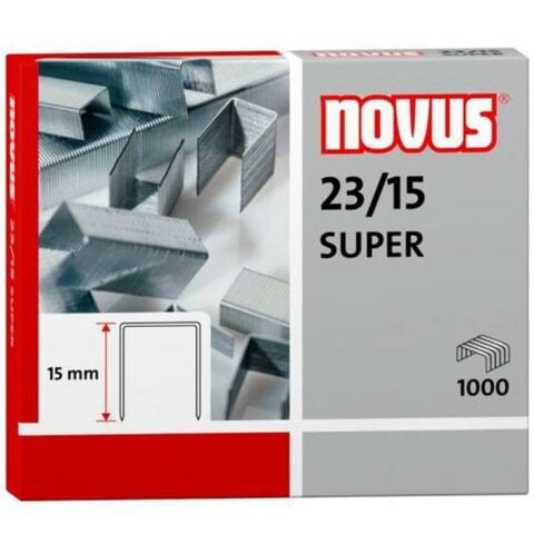 Συνδετήρες Novus 1000 Τεμάχια 23/15 (50 Μονάδες)
