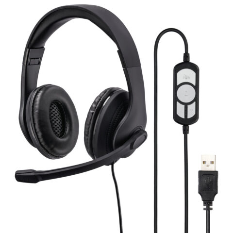 Ακουστικά Hama HS-USB300 Μαύρο