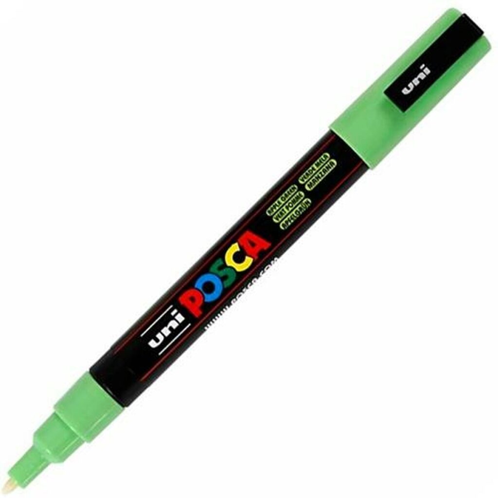 Μαρκαδόρος POSCA PC-3M Ανοιχτό Πράσινο (x6)