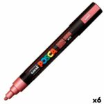 Μαρκαδόρος POSCA PC-5M Κόκκινο (x6)