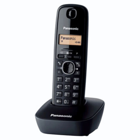 Ασύρματο Τηλέφωνο Panasonic TG1611BLACK Μαύρο Κεχριμπάρι