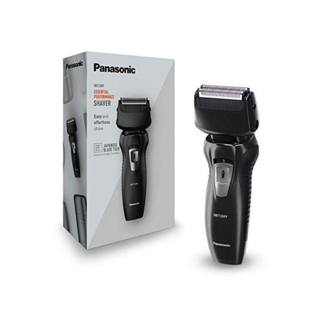Ηλεκτρική Επαναφορτιζόμενη Ξυριστική Μηχανή Panasonic Corp. Wet&Dry ES-RW31-S503 LED Μαύρο
