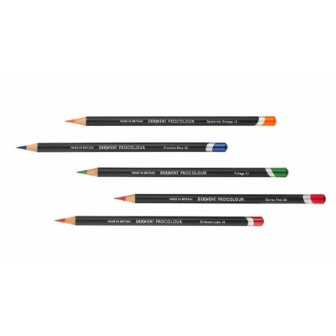 Χρωματιστά μολύβια DERWENT Procolour Πολύχρωμο