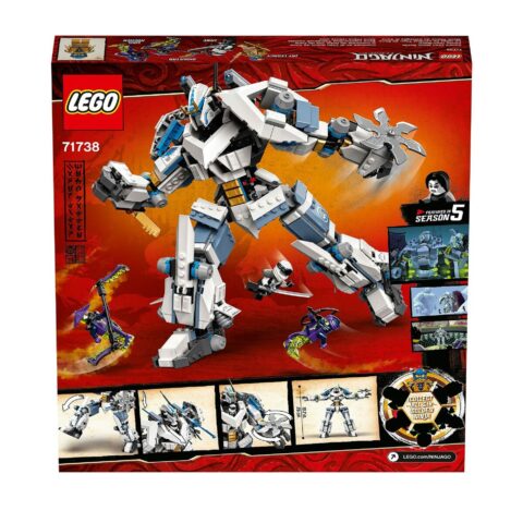 Playset Lego NINJAGO 71738 Zane's Titan Battle Robot