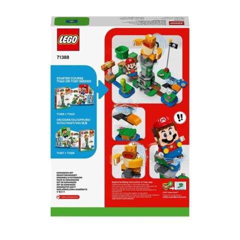 Playset Lego 71388 Super Mario Boss Frere Sumo's Infernal Tower Expansion