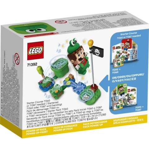 Playset Lego 71392 Super Mario Mario Frog Power
