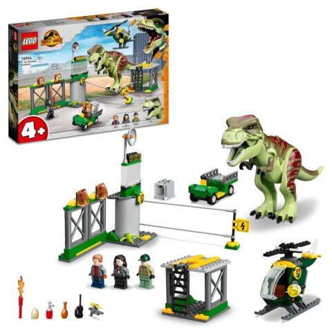 Playset Lego 76944 Jurassic World T-Rex Escape (140 Τεμάχια)