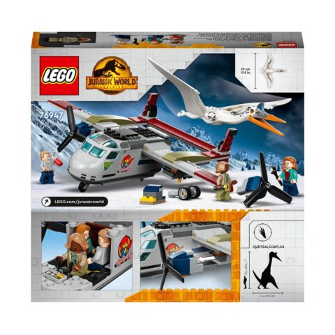 Playset Lego 76947 Jurassic World Quetzalcoatlus Plane (306 Τεμάχια)