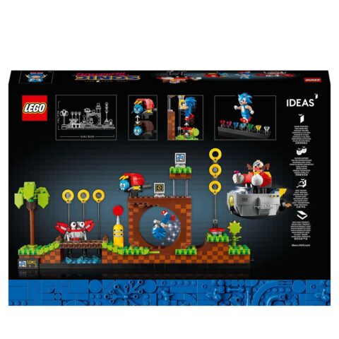Playset Lego Ideas 21331 Sonic the Hedgehog Green Hill Zone (1125 Τεμάχια)