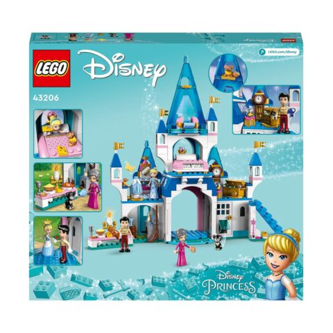 Playset Lego 43206 Cinderella and Prince Charming's Castle (365 Τεμάχια)