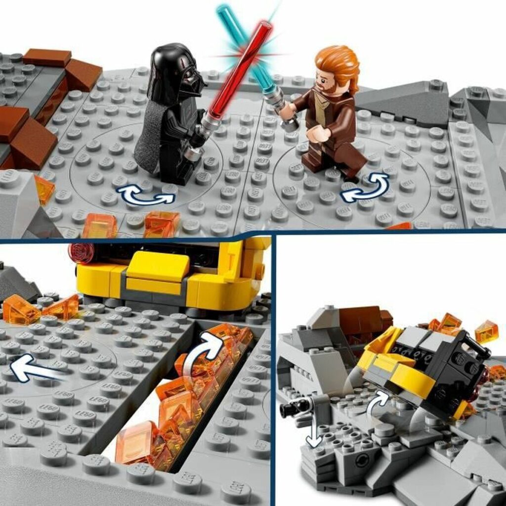 Playset Lego 75336 Star Wars Obi-Wan Kenobi vs. Darth Vaderr (408 Τεμάχια)