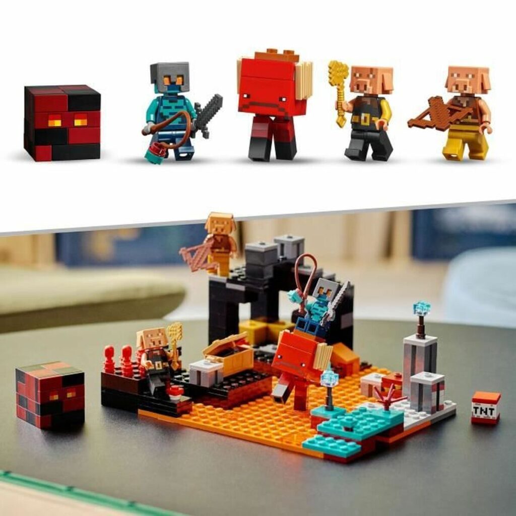 Playset Masters 21185 Minecraft The Bastion of the Nether (300 Τεμάχια)