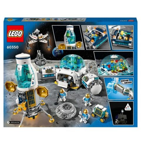 Playset Lego 60350 City The Lunar Research Base (786 Τεμάχια)