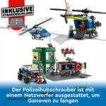 Playset Lego 60317 City Police Chase at the Bank (915 Τεμάχια)