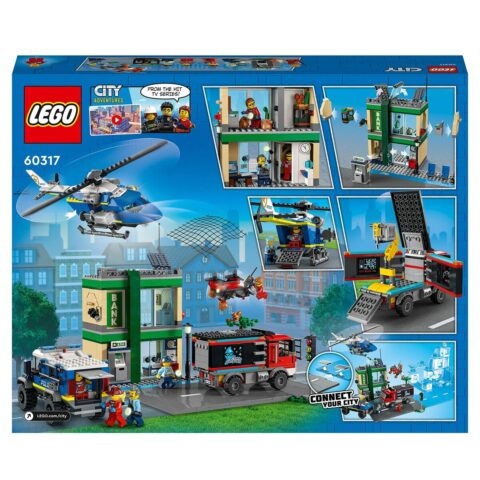 Playset Lego 60317 City Police Chase at the Bank (915 Τεμάχια)