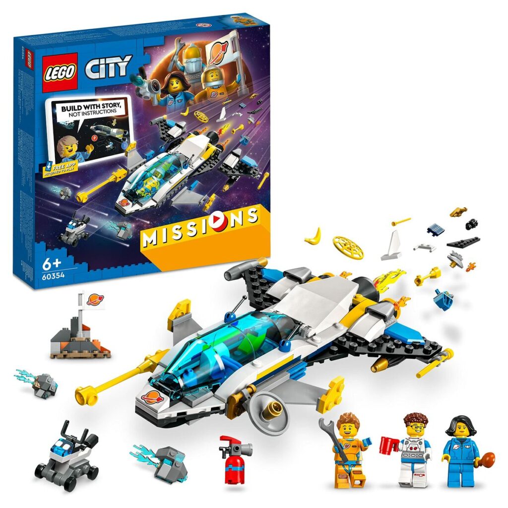 Playset Lego City 60354 Mars Space Exploration Missions (298  Τεμάχια)