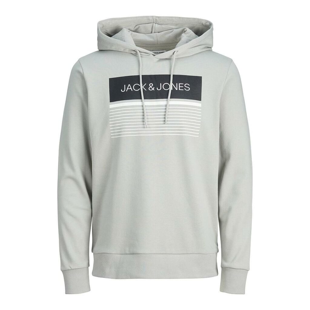 Ανδρικό Φούτερ με Κουκούλα  JJTRAVIS Jack & Jones 12223700 Πράσινο