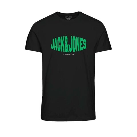 Ανδρική Μπλούζα με Κοντό Μανίκι Jack & Jones JORMARQUE TEE SS 12232652 Μαύρο