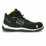 Παπούτσια Ασφαλείας Sparco RACING EVO Μαύρο S3 SRC Μαύρο/Πράσινο