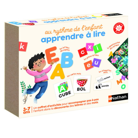 Επιτραπέζιο Παιχνίδι Nathan Au Rhythm De L'Enfant: Learning To Read (FR)