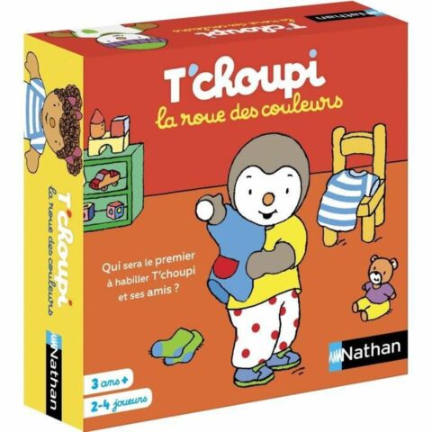 Επιτραπέζιο Παιχνίδι Nathan T'choupi the color wheel (FR)